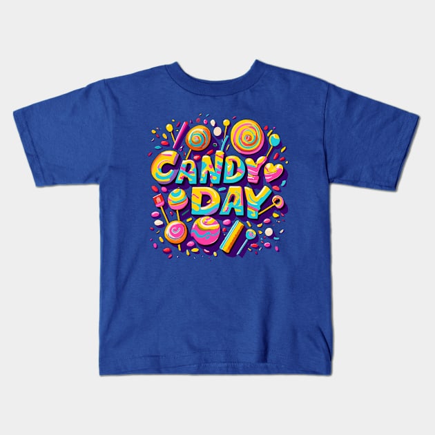 National Candy Day – November Kids T-Shirt by irfankokabi